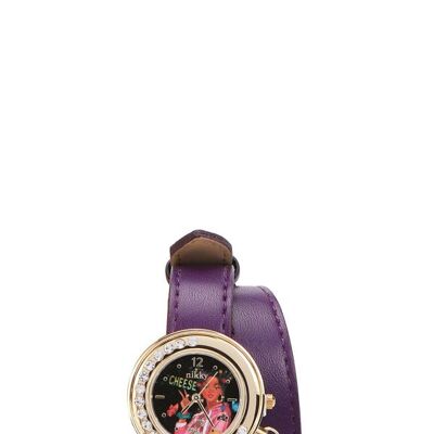 WRAP WATCH "EVA" - Alyssa Dreams Future Purple