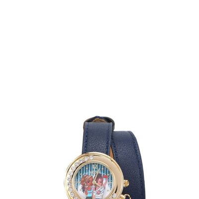 OROLOGIO "EVA" WRAP - Queenies Navy