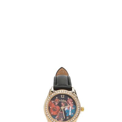DIAMOND BOY WATCH "VIVIAN" - Pop Generation Black