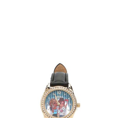 RELOJ CHICO DE DIAMANTES "VIVIAN" - Queenies Black