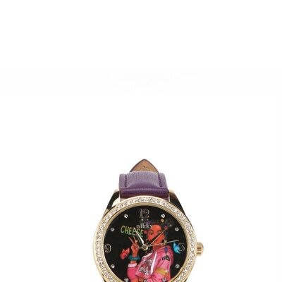 DIAMOND WATCH "OLIVIA" - Alyssa Dreams Future Purple