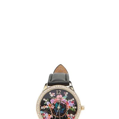 RELOJ CLÁSICO DIAMANTE - Dream Of All Colors Black