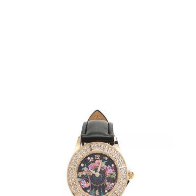 CLASSIC DOUBLE DIAMOND WATCH - Dream Of All Colors Black
