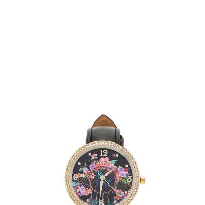 CLASSIC DIAMOND WATCH - Dream Of All Colors Black