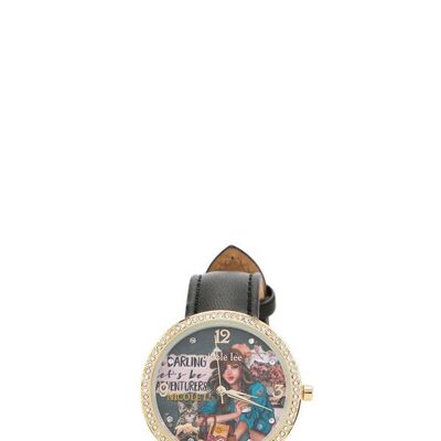 CLASSIC DIAMOND WATCH - Journey Of Stephanie Black