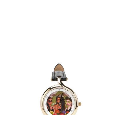 SMALL CLASSIC ETERNITY WATCH - Together We Stand Black