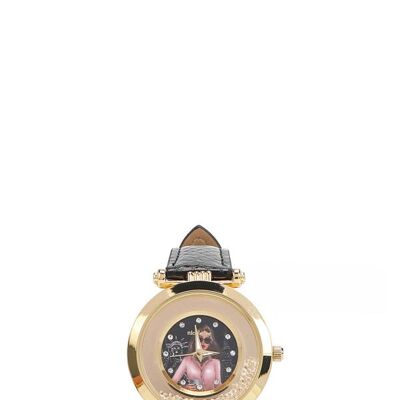 DIAMOND SHAKER WATCH - Career Woman Black