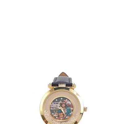 DIAMOND SHAKER WATCH - Journey Of Stephanie Navy