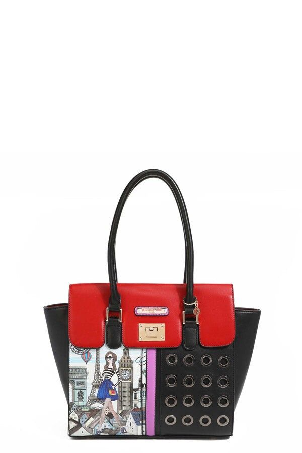 BORSA TOTE STRUTTURA ELSA GOES PARIS