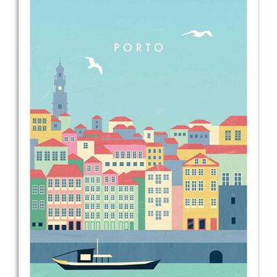 Poster d'arte - Porto - Katinka Reinke-A3