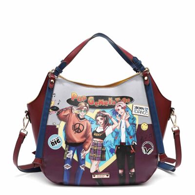 "POP GENERATION" HOBO BAG