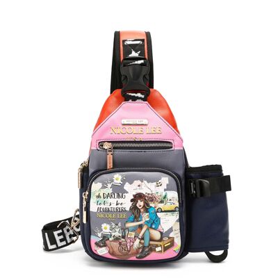 SLING BACKPACK WITH BOTTLE HOLDER - Journey Of Stephanie