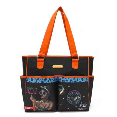 MODERN MULTIFUNCTIONAL DIAPER BAG WITH CHANGING MAT - Latoya Loves Who She Is