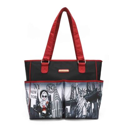 MODERN MULTIFUNCTIONAL DIAPER BAG WITH CHANGING PAD - Life In New York
