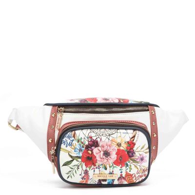 FASHION CHIC BELT BAG - Bohemian White