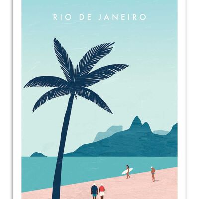 Art-Poster - Rio de Janeiro - Katinka Reinke