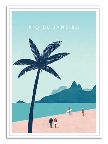 Art-Poster - Rio de Janeiro - Katinka Reinke 2