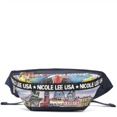 MODERN PRINTED BELT BAG - Honeymoon In Venezia