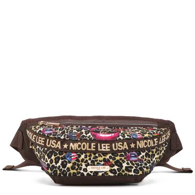 RIÑONERA MODERNA CON ESTAMPADO - Wild Lips