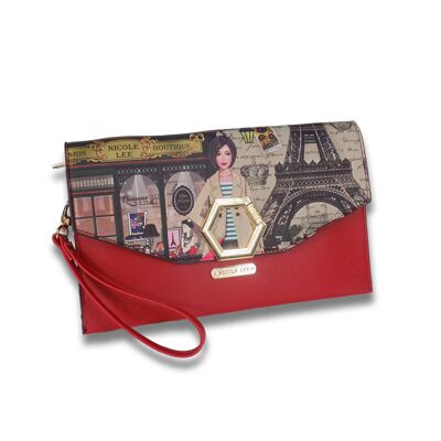 CROSSBODY BAG/CASE WITH PRINT - Rue De Paris