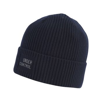 Bonnet d'hiver uni pour homme 2