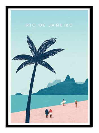 Art-Poster - Rio de Janeiro - Katinka Reinke-A3 3