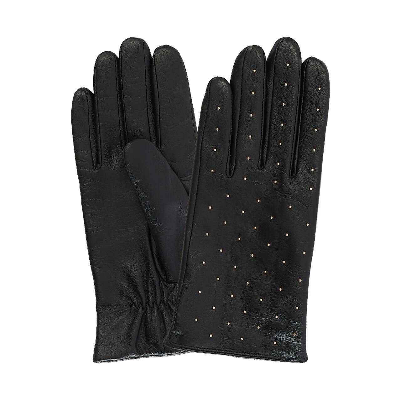 Guanto in pelle da donna, classico con un tocco