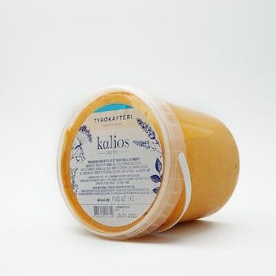 Tyrokafteri crème de féta, yaourt grec, poivrons 1kg