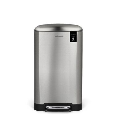 Pedal bin 40L - stainless steel edition