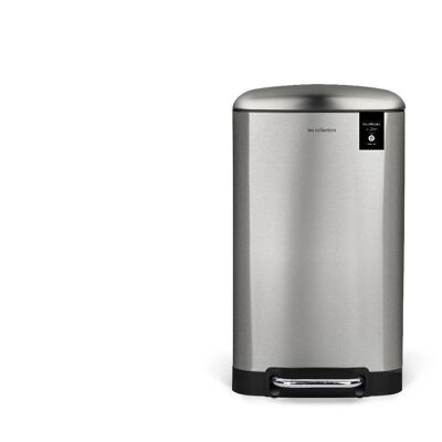 Pedal bin 40L - stainless steel edition