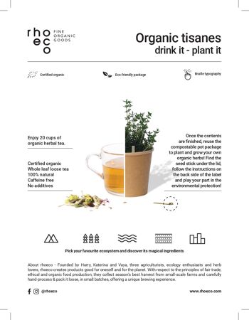 Urban - Drink it, Plant it - Mélange de tisanes biologiques 6