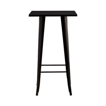 Table d'Appoint Haute Carrée Strong Dark 60x60x105cm Thinia Home 2