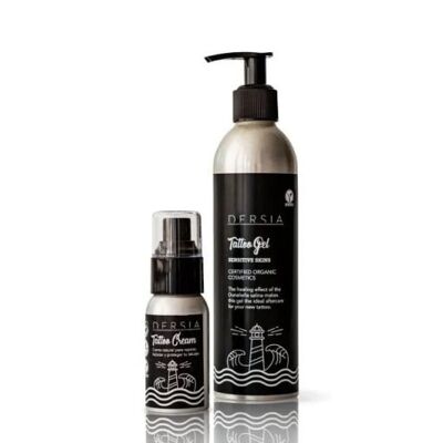 Crème pour le corps et gel douche Tattoo Care Pack