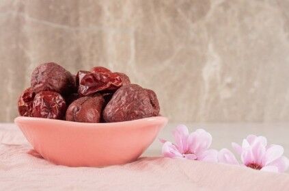 Datteri rossi cinesi o giuggiole essiccate biologiche e del commercio equo e solidale dall'Uzbekistan - 200g - HECOSFAIR