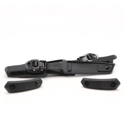 Kick Buckles und Slider Trigger Cloud Black