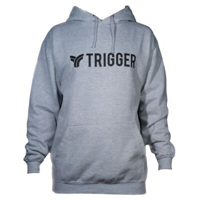 Trigger-College-Hoodie Grau