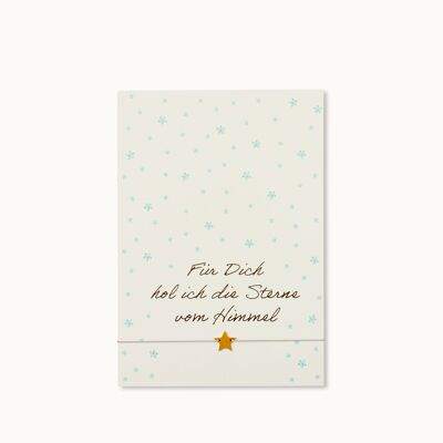 Bracelet card: stars from heaven
