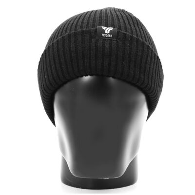 Trigger Lab Beanie Schwarz