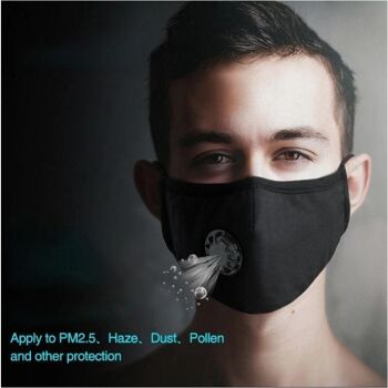 Masque Anti Pollution Trigger Noir 2