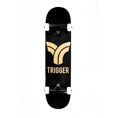Trigger Logo 8" Complete Skateboard