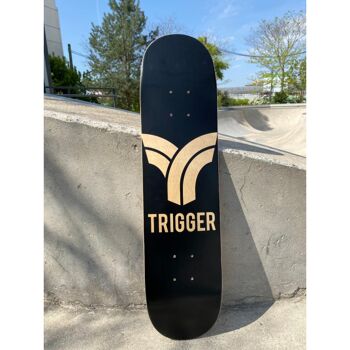 Trigger Logo 7.25" Planche Skateboard 2