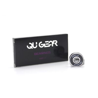 QuGear Roulements ABEC 9 RS x8