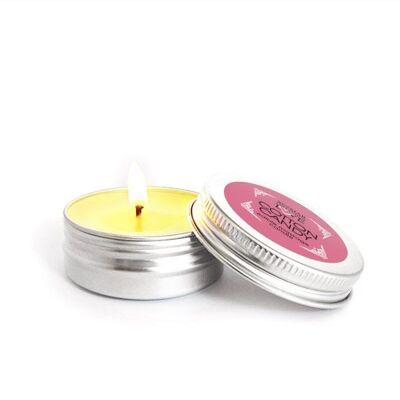 Candela da massaggio, 30 ml - Zucchero filato