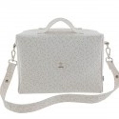 BOLSA DE MATERNIDAD TABELA HANA BEIGE 16X41,5X29 CM