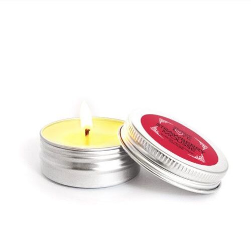 Massage Candle, 30 ml - Strawberry Mousse