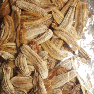 Organic dried banana in strips, no added sugar, no preservatives - 10 kg