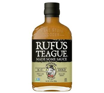 Sauce BBQ Rufus Teague Moutarde KC Gold 1