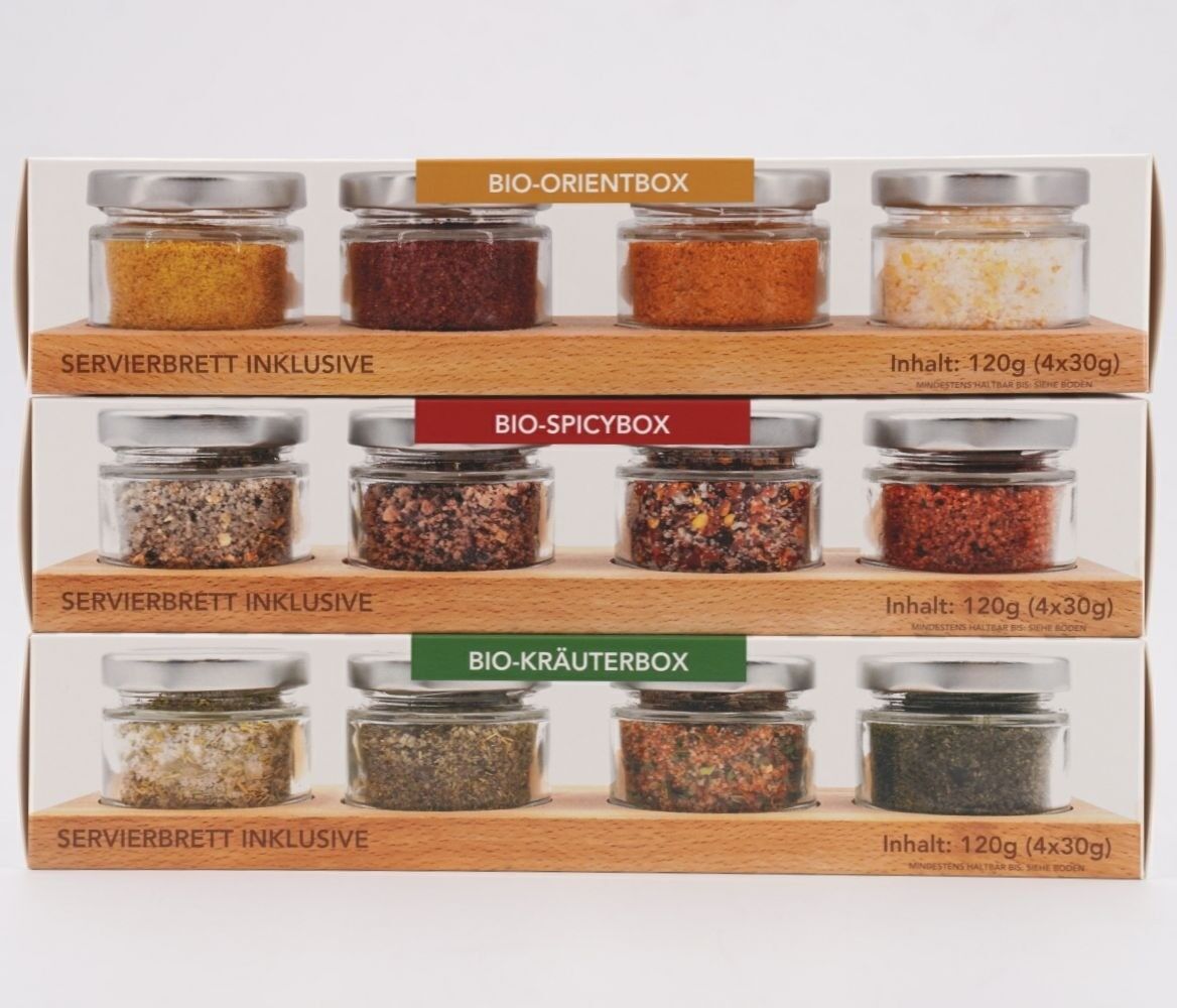 Trial set 3 x 3 boxes