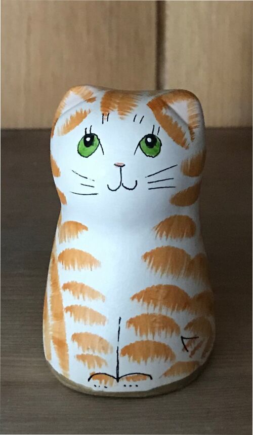 Ginger Tabby Cat Candle Snuffer