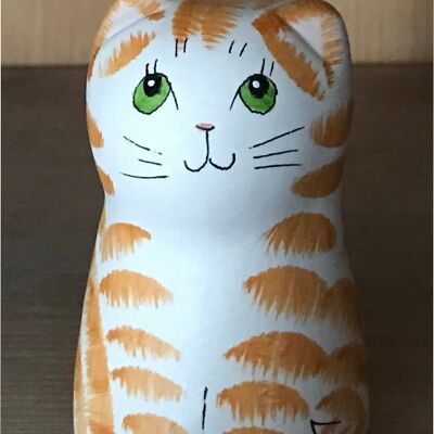 Ginger Tabby Cat Candle Snuffer